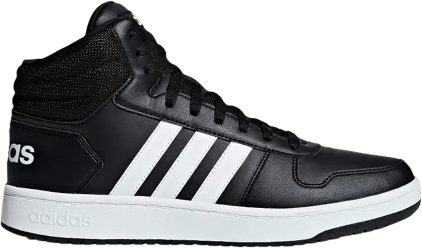  Adidas Hoops 2.0 Mid &#039;Black White&#039;