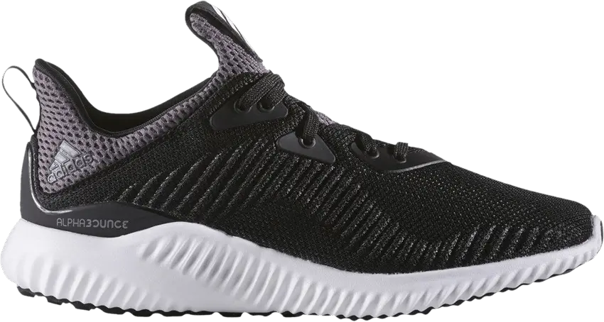  Adidas Alphabounce J &#039;Black&#039;