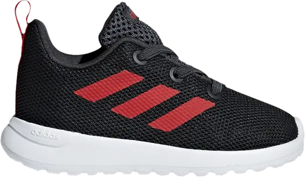  Adidas Lite Racer CLN Infant &#039;Carbon Hi-Res Red&#039;