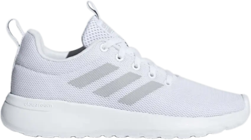  Adidas Lite Racer Cloud Foam &#039;White Grey&#039;