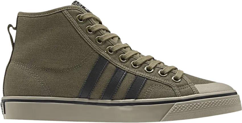  Adidas Nizza High &#039;Olive Cargo&#039;