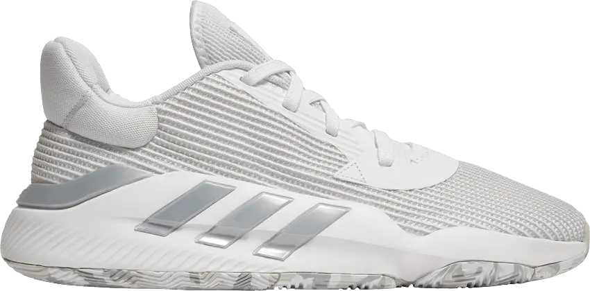  Adidas Pro Bounce 2019 Low &#039;White Grey&#039;