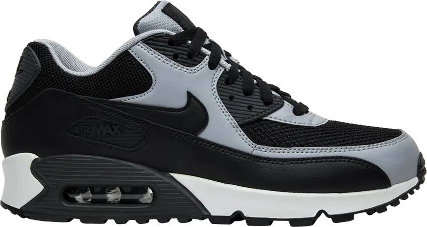  Nike Air Max 90 Black Wolf Grey