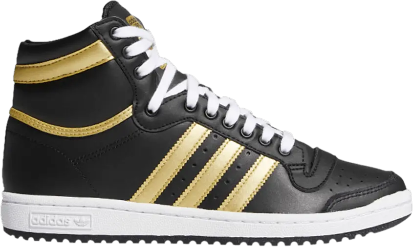  Adidas Top Ten High &#039;Black Gold Metallic&#039;
