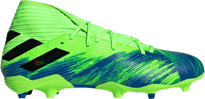  Adidas Nemeziz 19.3 FG &#039;Signal Green Royal Blue&#039;