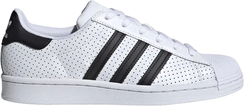  Adidas Wmns Superstar &#039;White Black Perforated&#039;