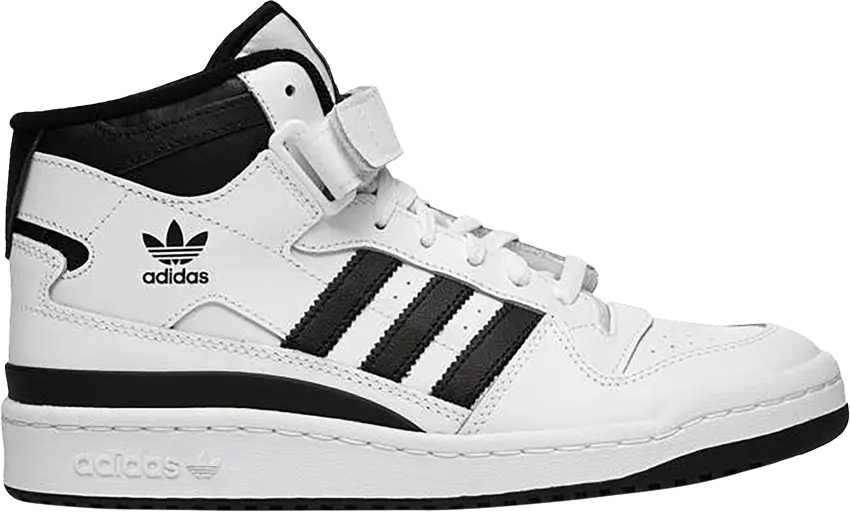  Adidas Forum Mid &#039;White Black&#039;