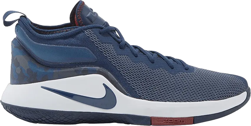 Nike LeBron Witness 2 College Navy Team Red