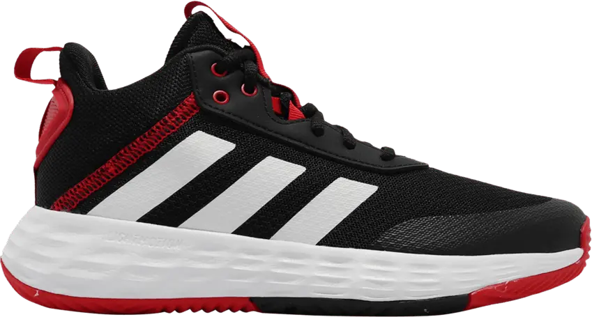  Adidas Own The Game 2.0 J &#039;Black Vivid Red&#039;