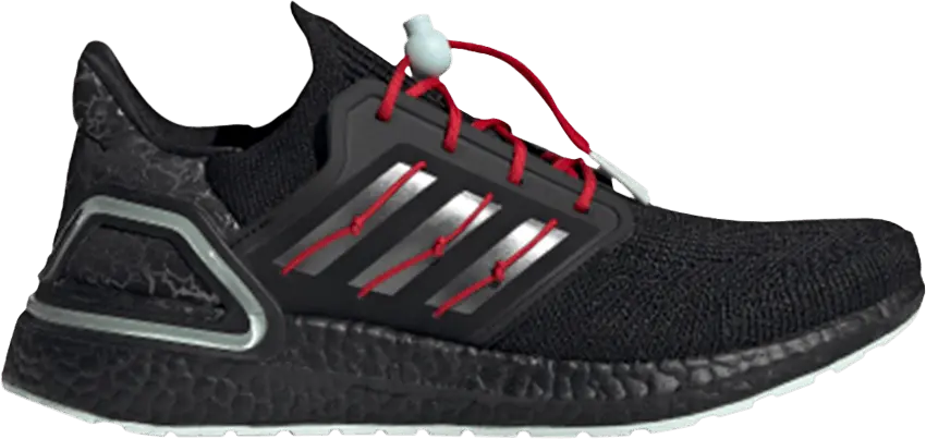  Adidas UltraBoost 20 &#039;Black Scarlet&#039;