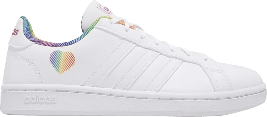  Adidas Wmns Grand Court &#039;Rainbow Pride&#039;