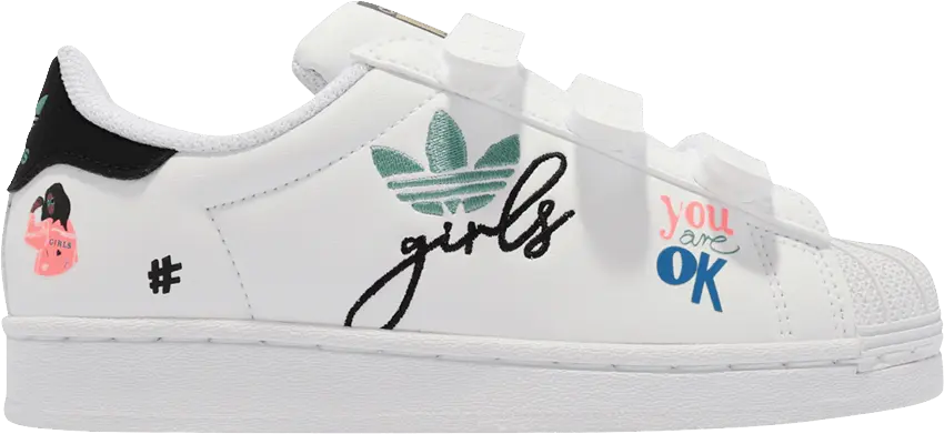  Adidas Superstar Pure Little Kid &#039;Self Love&#039;