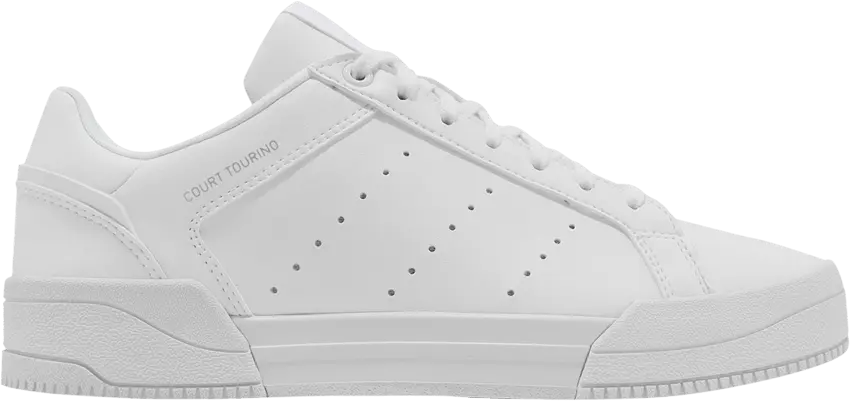  Adidas Court Tourino J &#039;Triple White&#039;