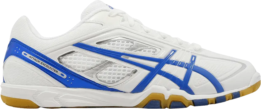  Asics Attack Excounter 327 &#039;White Electric Blue&#039;
