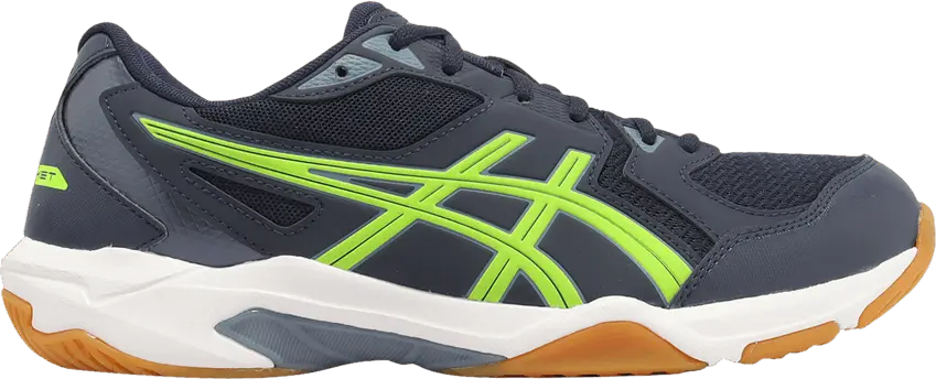  Asics Gel Rocket 10 2E Wide &#039;Midnight Hazard Green&#039;