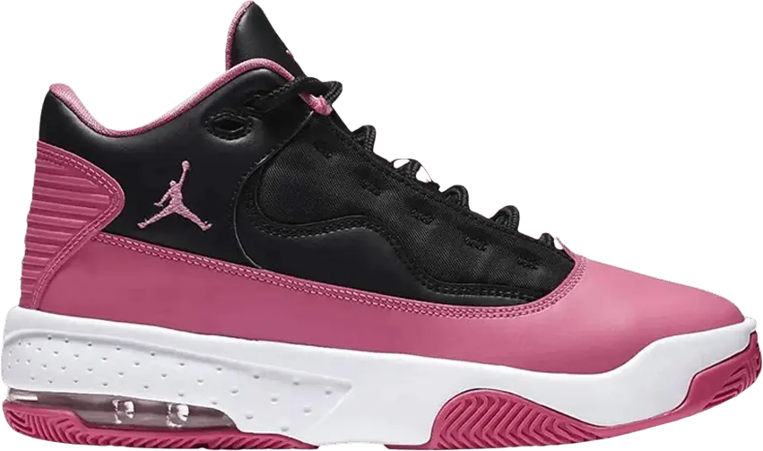  Jordan Max Aura 2 GS &#039;Black Pinksicle&#039;