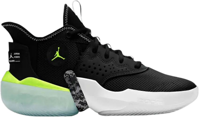  Jordan React Elevation PF &#039;Black Volt&#039;