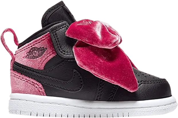  Air Jordan 1 Mid Bow TD &#039;Noble Red&#039;