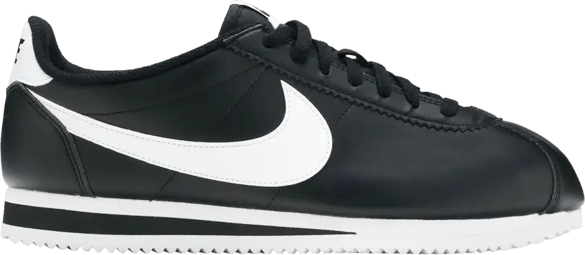  Nike Classic Cortez Black White (Women&#039;s)