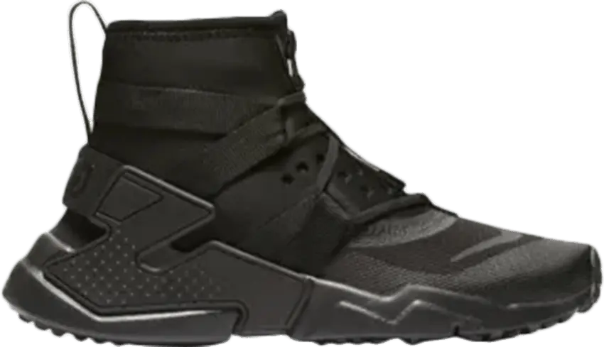  Nike Huarache Gripp GS &#039;Triple Black&#039;