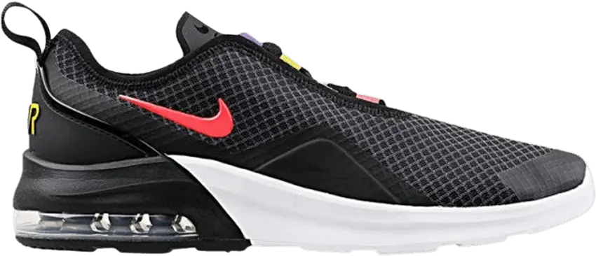  Nike Air Max Motion 2 GS &#039;Black Flash Crimson&#039;