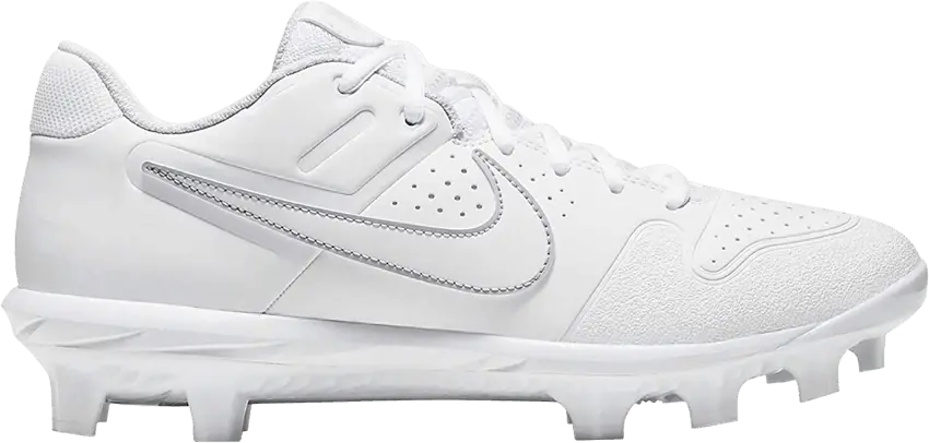 Nike Alpha Huarache Varsity Low MCS GS &#039;White&#039;