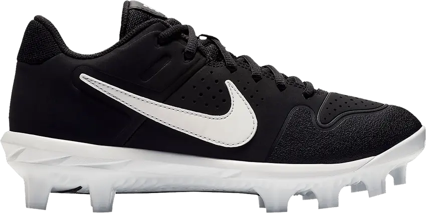  Nike Alpha Huarache Varsity Low MCS GS &#039;Black Oil Grey&#039;