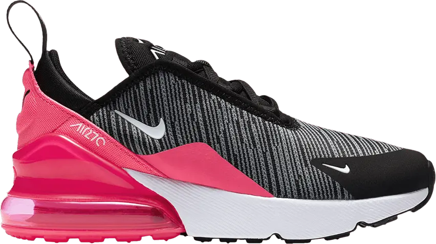  Nike Air Max 270 Knit Jacquard PS &#039;Black Racer Pink&#039;