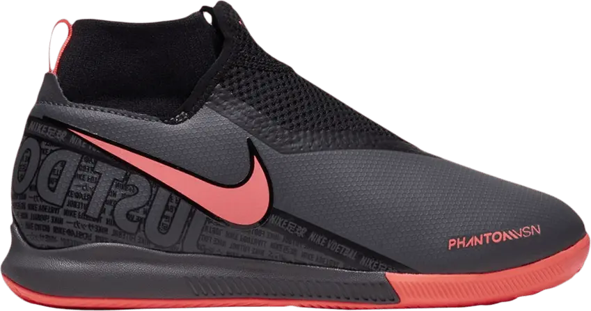  Nike Phantom Vision Academy DF IC GS &#039;Dark Grey Bright Mango&#039;