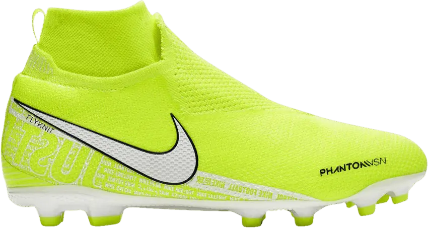  Nike Phantom Vision Elite DF FG GS &#039;Volt&#039;