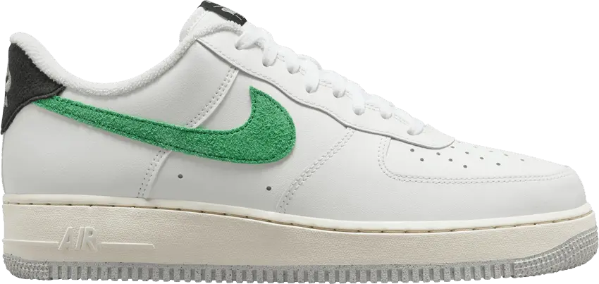  Nike Air Force 1 Low &#039;07 White Malachite Swoosh