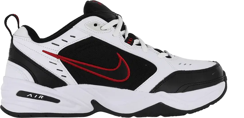 Nike Air Monarch IV 4E Wide White Red