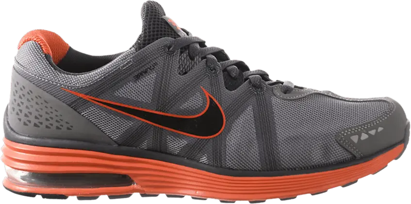 Nike LunarMX+ &#039;Cool Grey Team Orange&#039;