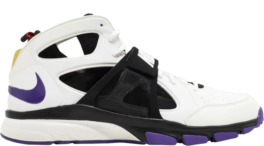  Nike Zoom Huarache TR Mid &#039;White Court Purple&#039;