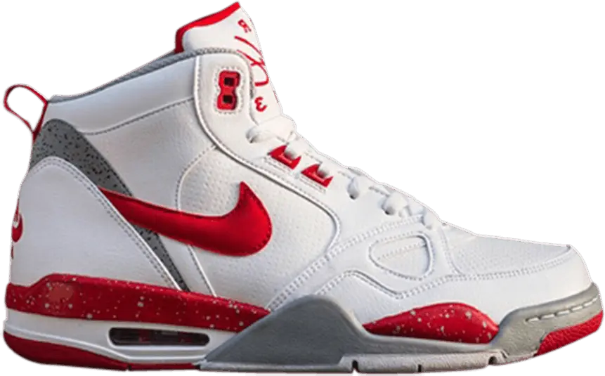 Nike Flight 13 Mid &#039;White University Red&#039;