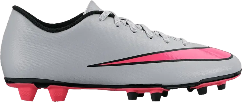  Nike Mercurial Vortex 2 FG &#039;Wolf Grey Hyper Pink&#039;