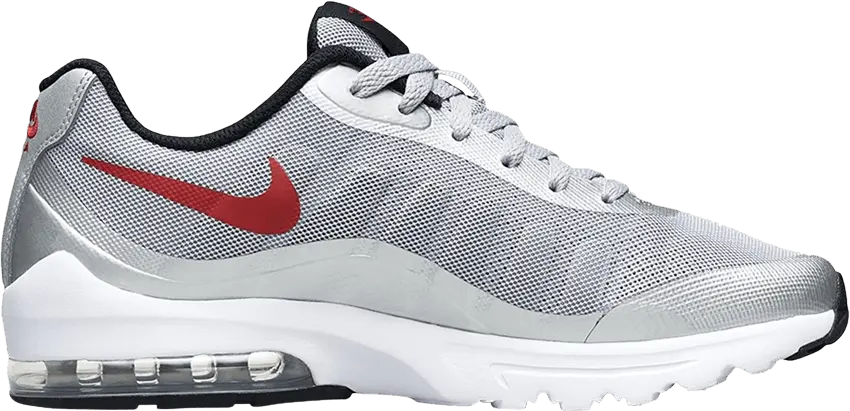  Nike Air Max Invigor Wolf Grey Varsity Red Black