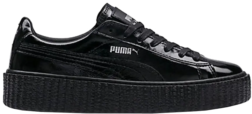  Puma Creeper Rihanna Fenty Cracked Leather Black