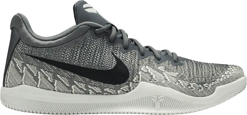  Nike Mamba Rage Dark Grey Pure Platinum