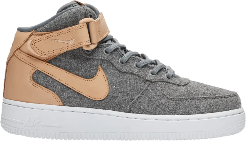  Nike Wmns Air Force 1 &#039;07 Mid Leather Premium &#039;Vachetta Tan&#039;