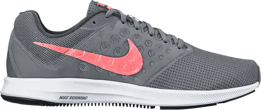  Nike Wmns Downshifter 7 &#039;Grey Lava Glow&#039;