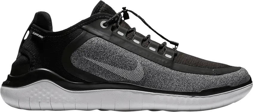  Nike Free RN 2018 Shield &#039;Black Grey&#039;