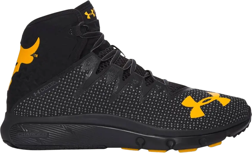  Under Armour The Rock Delta Black Yellow