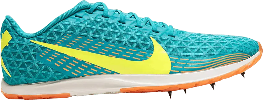  Nike Zoom Rival XC &#039;Oracle Aqua Opti Yellow&#039;