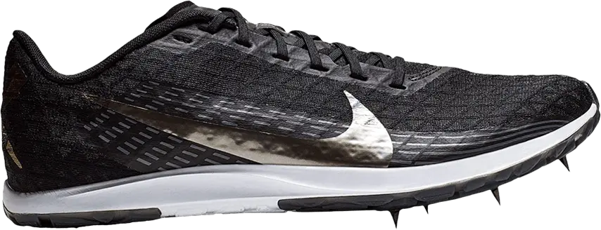  Nike Zoom Rival XC &#039;Black Metallic Silver&#039;