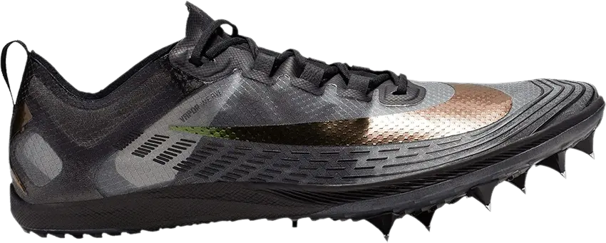  Nike Zoom Victory 5 XC &#039;Black Metallic Silver&#039;