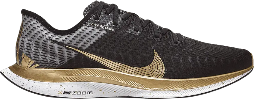 Nike Zoom Pegasus Turbo 2 &#039;Shanghai City - Black Metallic Gold&#039;