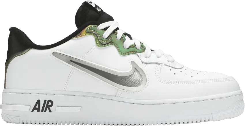  Nike Air Force 1 React &#039;White Iridescent&#039; Sample