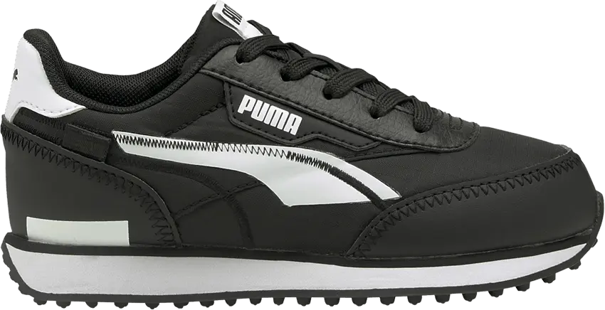  Puma Future Rider Black White (PS)