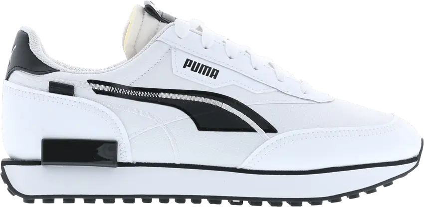  Puma Future Rider Twofold White Black (GS)